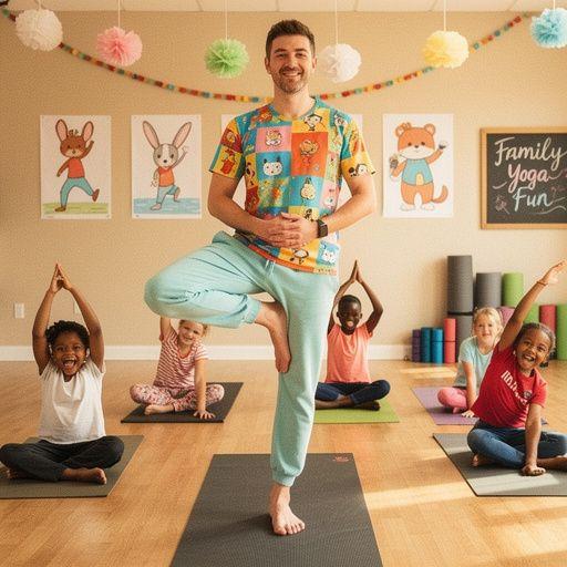 Piotr Lewandowski - Trener jogi rodzinnej